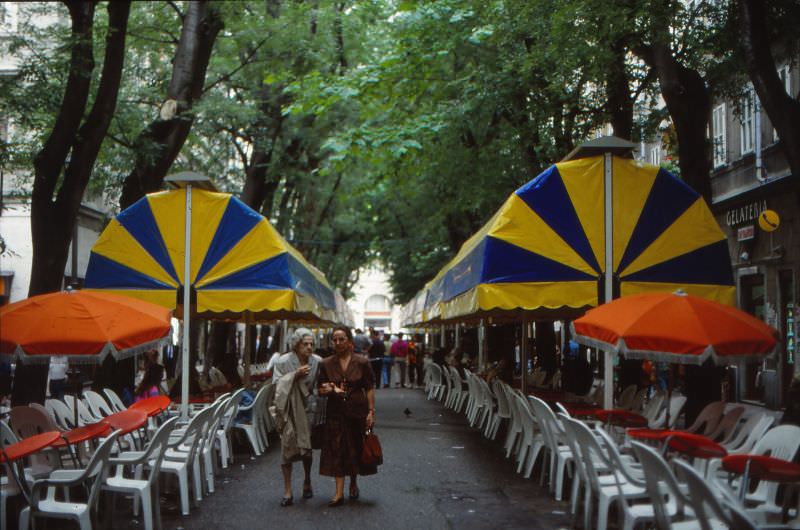 Walking in Viale XX Settembre