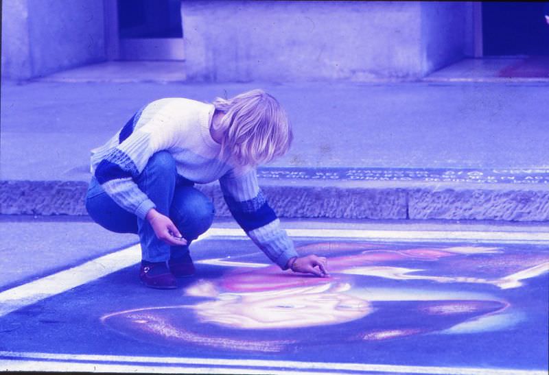 Madonnaro in Trieste