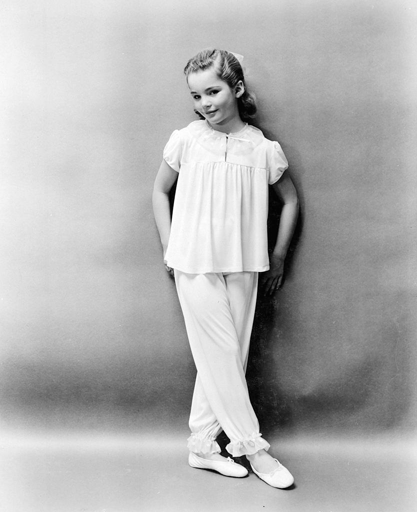 Tuesday Weld, whe she was only five, 1948.