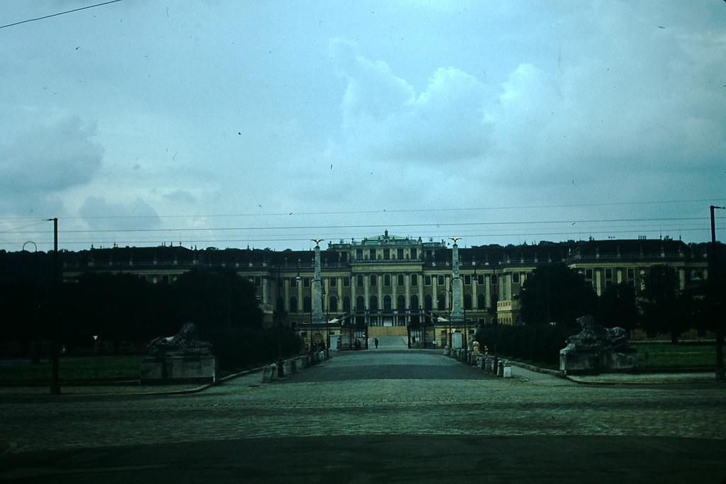 Schoenbrunn Palace, Vienna, 1953