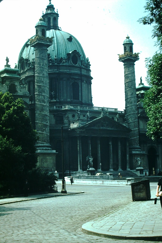 St Charles Cathedral, Vienna, 1953
