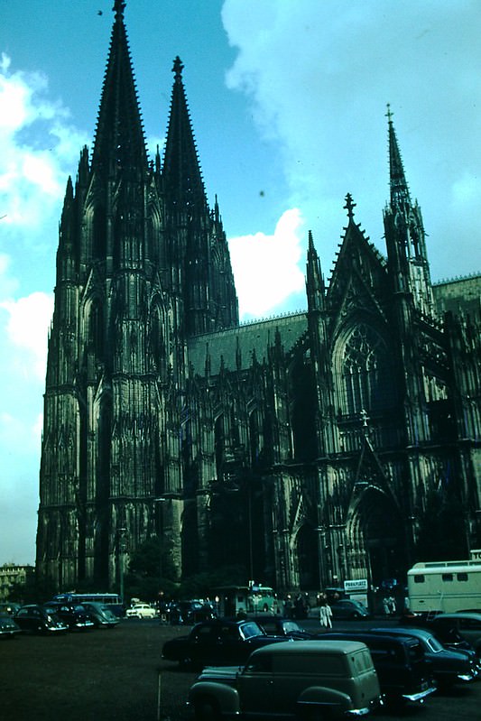 Koln Cathedral, 1954