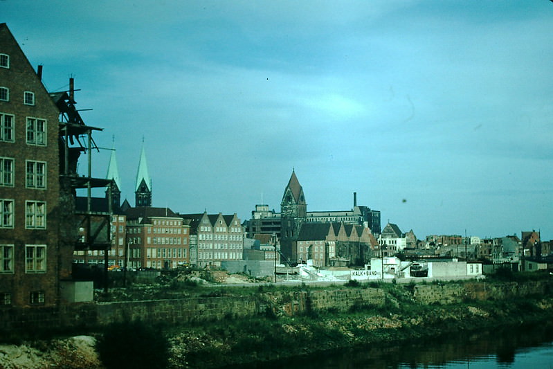 Bremen and Kleine Weser, 1954