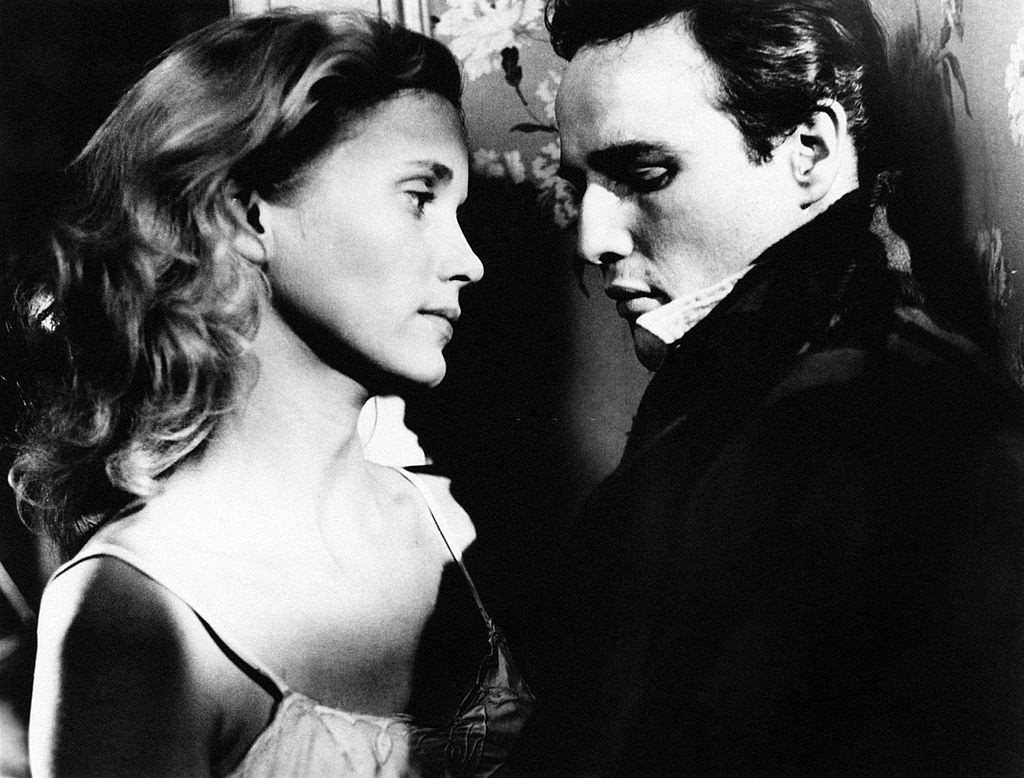Marlon Brando with Eve Marie Saint, 1954.
