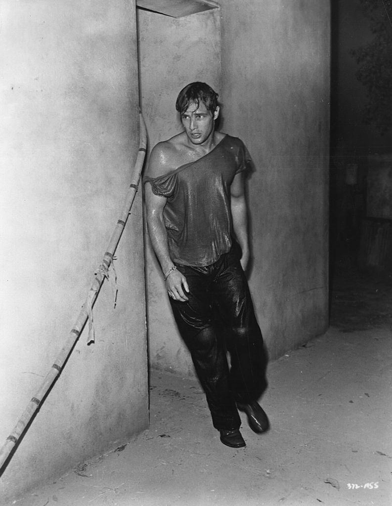 Marlon Brando stars in the film 'A Streetcar Named Desire', 1951.