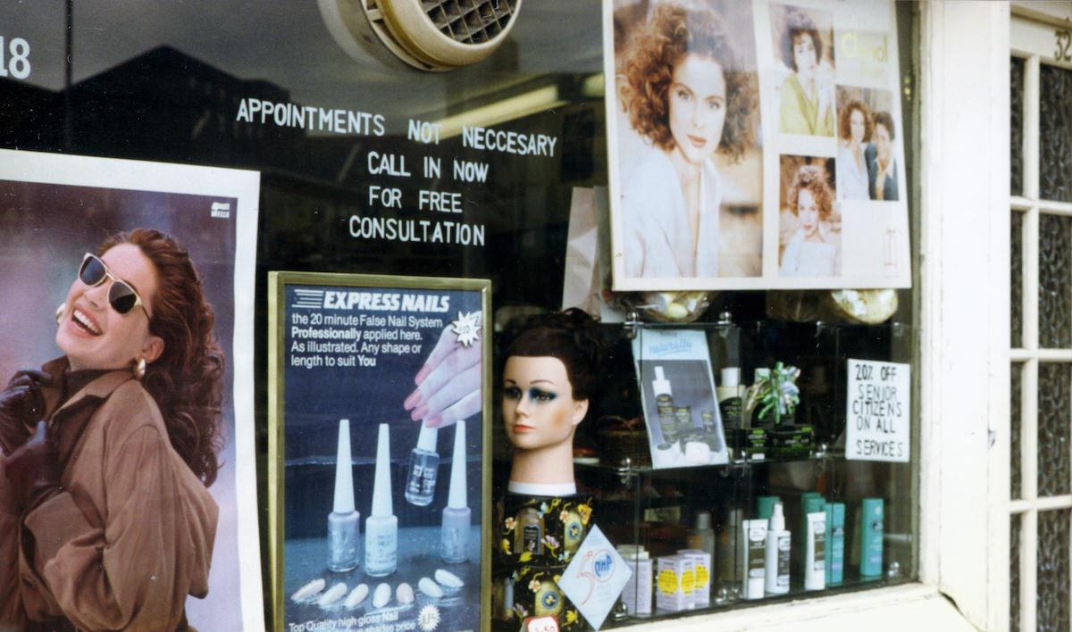 East London Hairdressers in the Late-1980s and Early 1990s by Peter Marshall
