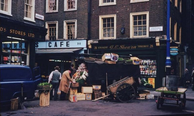 London street life 1961