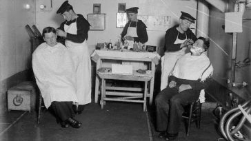 World War I soldiers haircuts