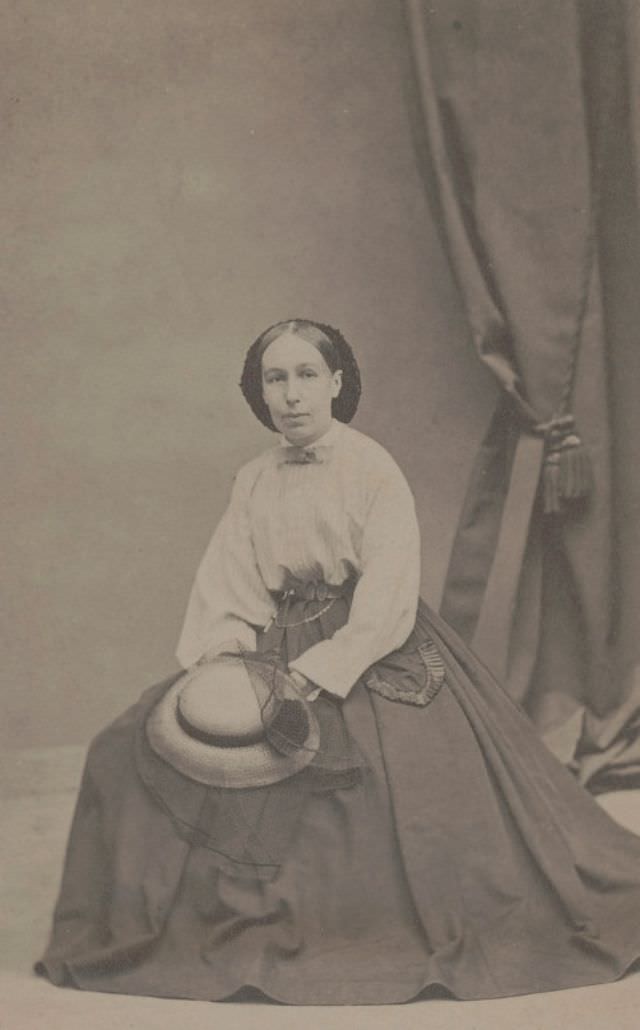 Katharine Prescott Wormeley, Civil War relief worker, U.S. Sanitary Commission nurse, and director of Lovell Hospital, Portsmouth, Rhode Island
