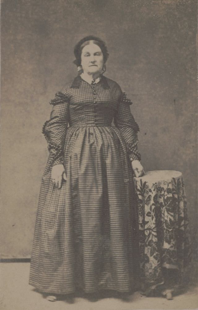 Ann Burtis, Civil War nurse, who worked as matron and head nurse at 1st Division U.S. General Hospital, Hampton, Virginia