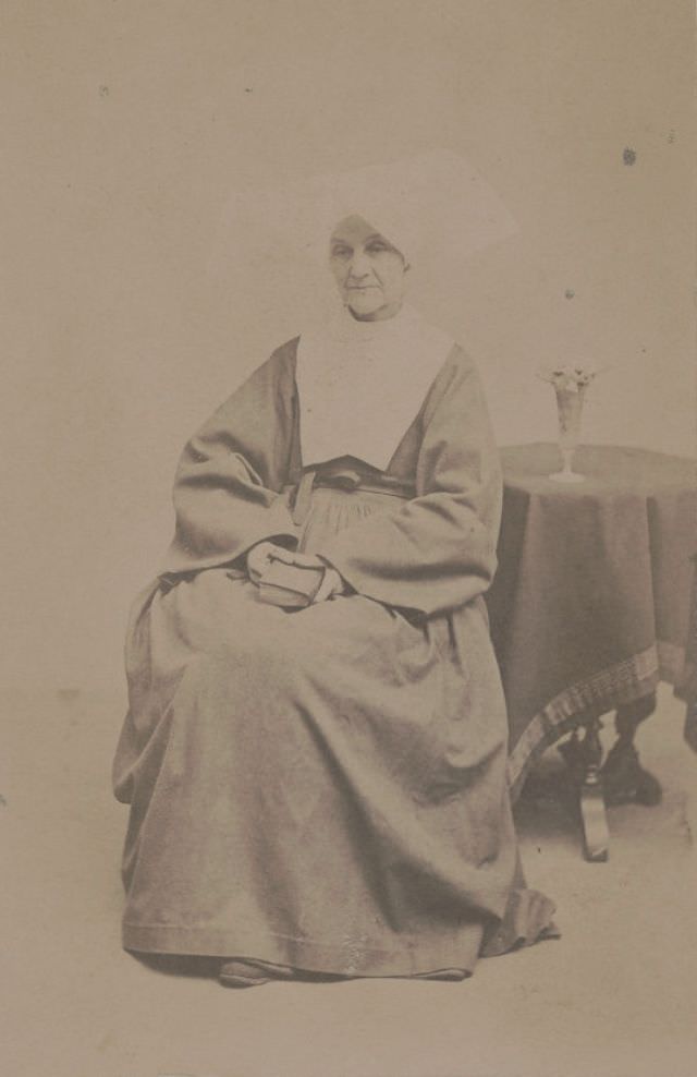 Catholic nun and nurse Sister Ann Alexis Shorb of the Daughters of Charity of St. Vincent de Paul, also known as Henrietta "Harriet" Shorb.