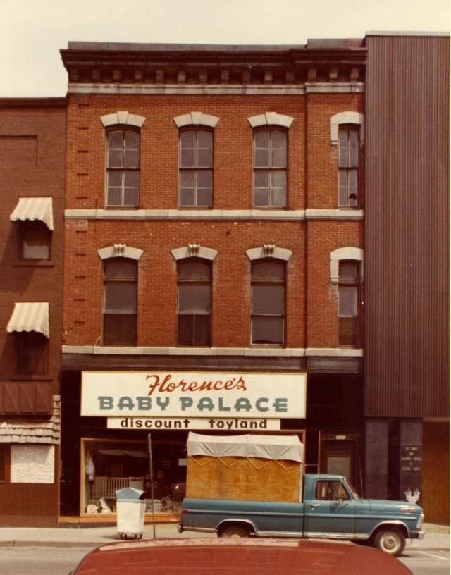 Florence's Baby Palace store at 313 Front Street, Belleville