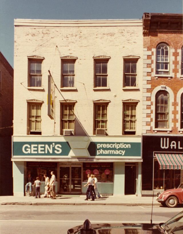 Geen's pharmacy at 276 Front Street, Belleville