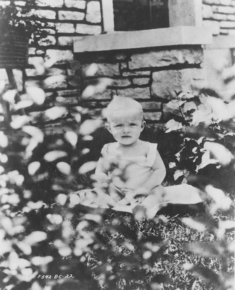 Betty Grable as an Infant, 1917.