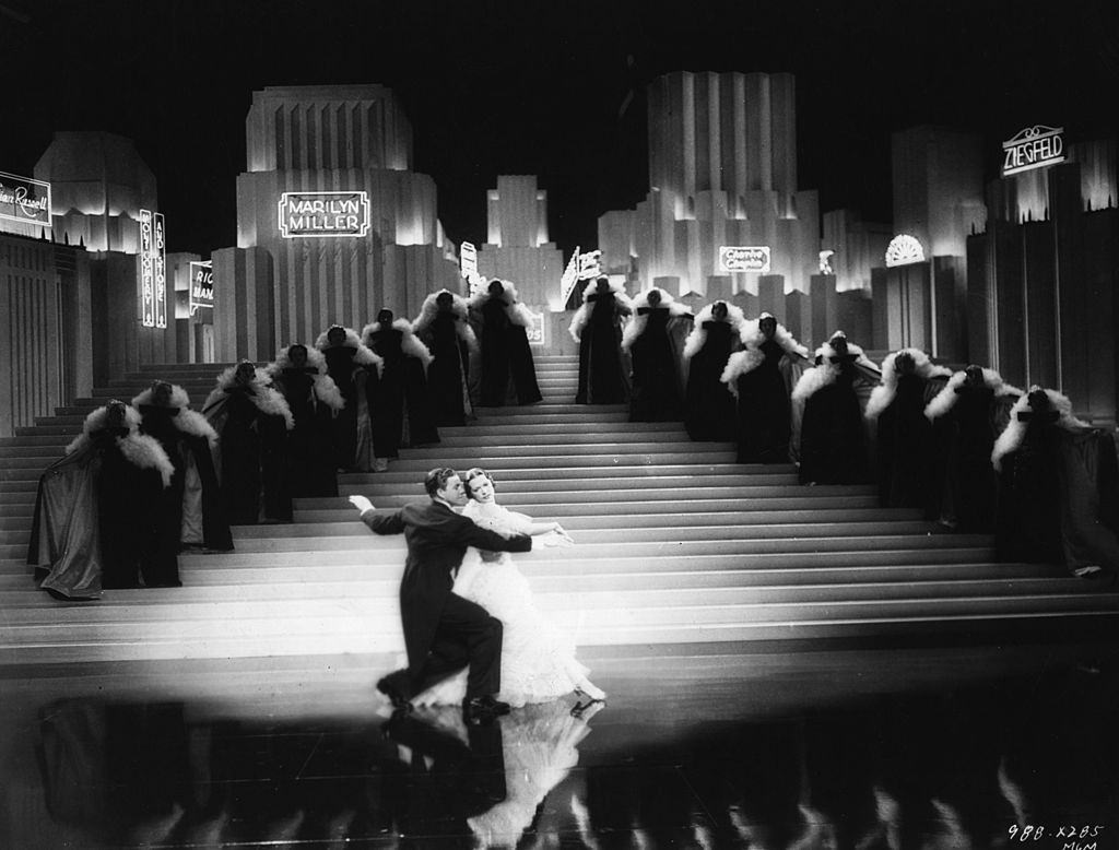 Eleanor Powell and George Murphy in the MGM film 'Broadway Melody Of 1938'