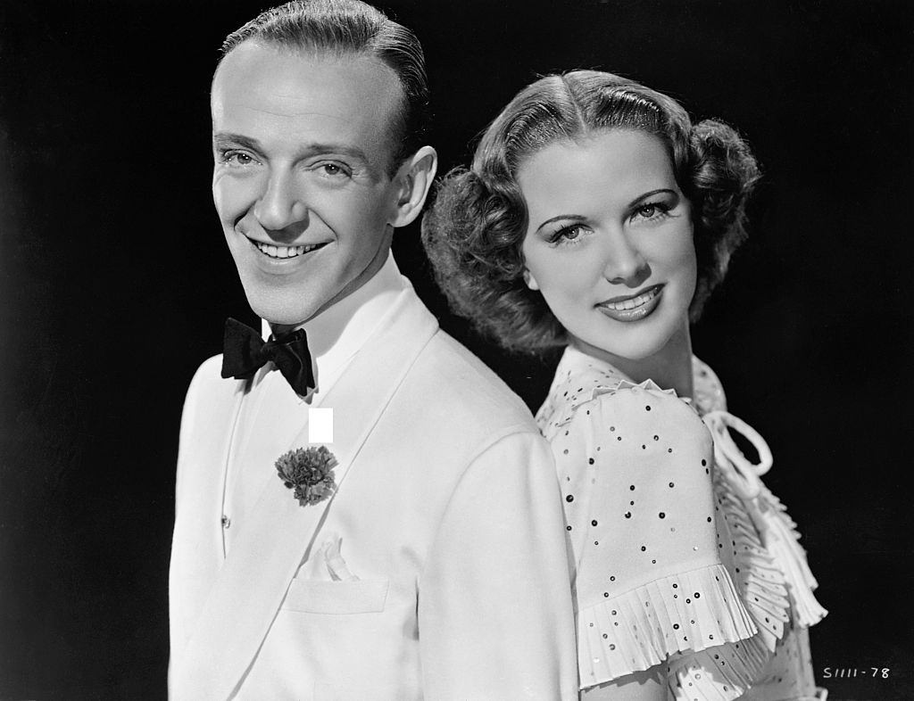 Eleanor Powell with Fred Astaire, 1940.