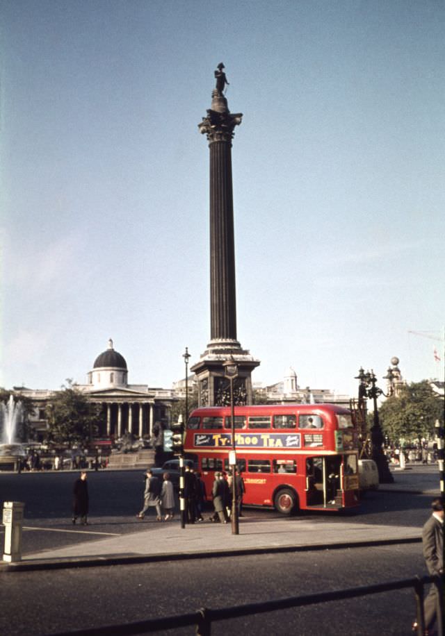 Nelson's Column, Trafalgar Square, London