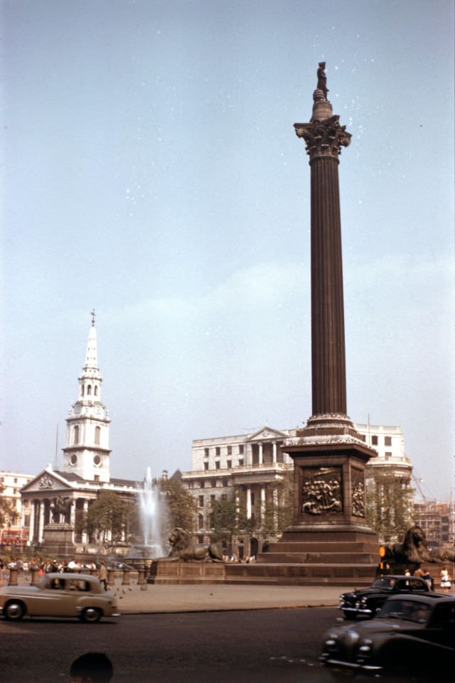 Nelson's Column, Trafalgar Square, London