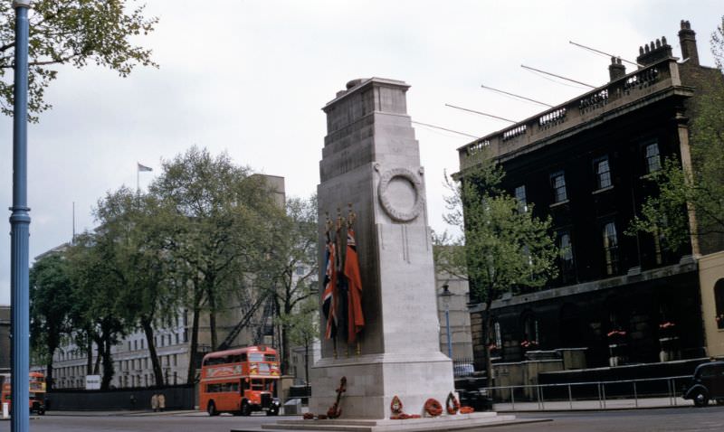 The Cenotaph on Whitehall, London