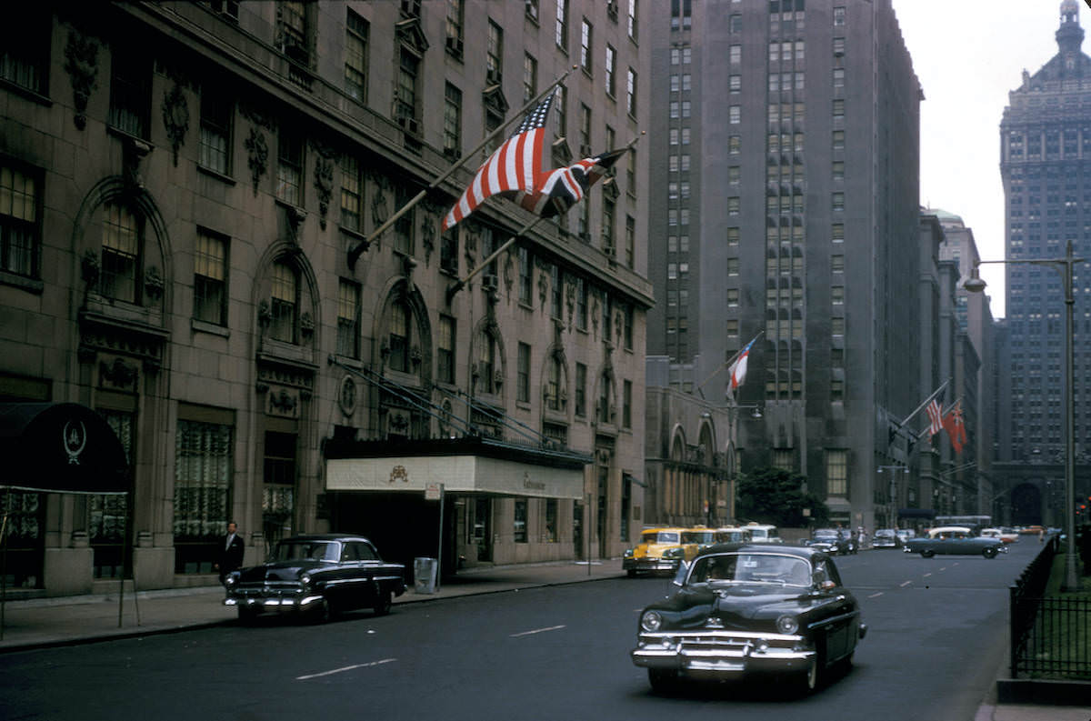 New York, Manhattan, Ambassador Hotel on Park Avenue