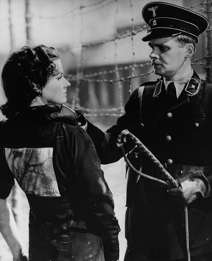 Margaret Lockwood in the movie 'Gestapo', aka 'Night Train to Munich', 1940.