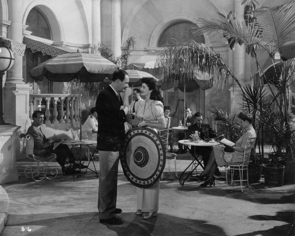 Margaret Lockwood in a scene from the GFD film 'Bedelia', 1946.