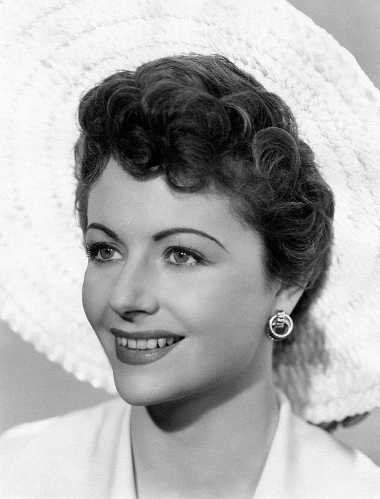 Margaret Lockwood acting in the film 'Highly Dangerous', 1950.
