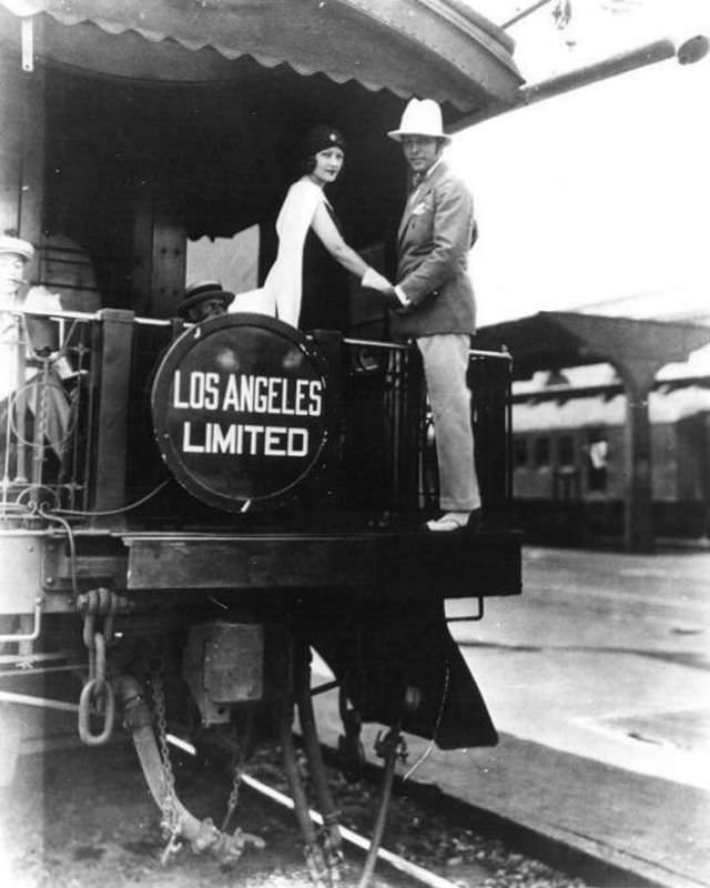 Natacha Rambova and Rudolph Valentino: Love Story and Last Photos of the Couple at the End of their Marriage, 1925