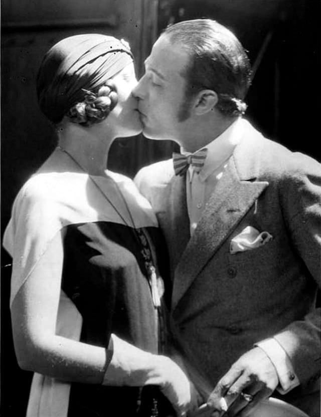 Natacha Rambova and Rudolph Valentino: Love Story and Last Photos of the Couple at the End of their Marriage, 1925