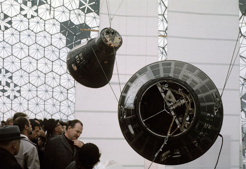 USA pavilion at Expo 67, Montreal, October 1967