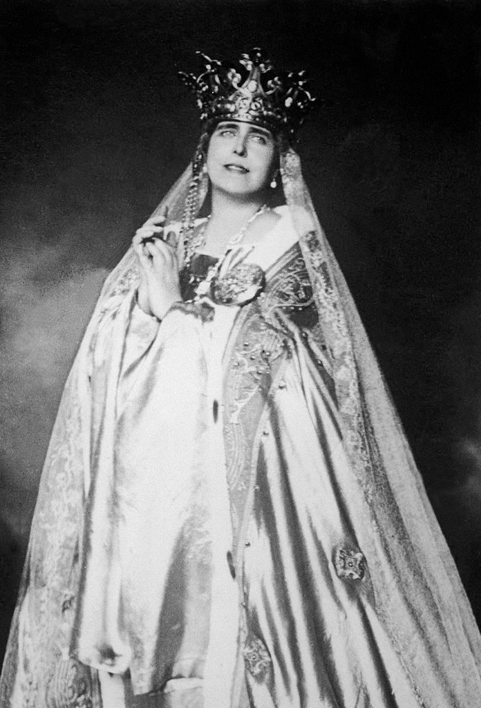 Queen Marie of Romania around 1900.