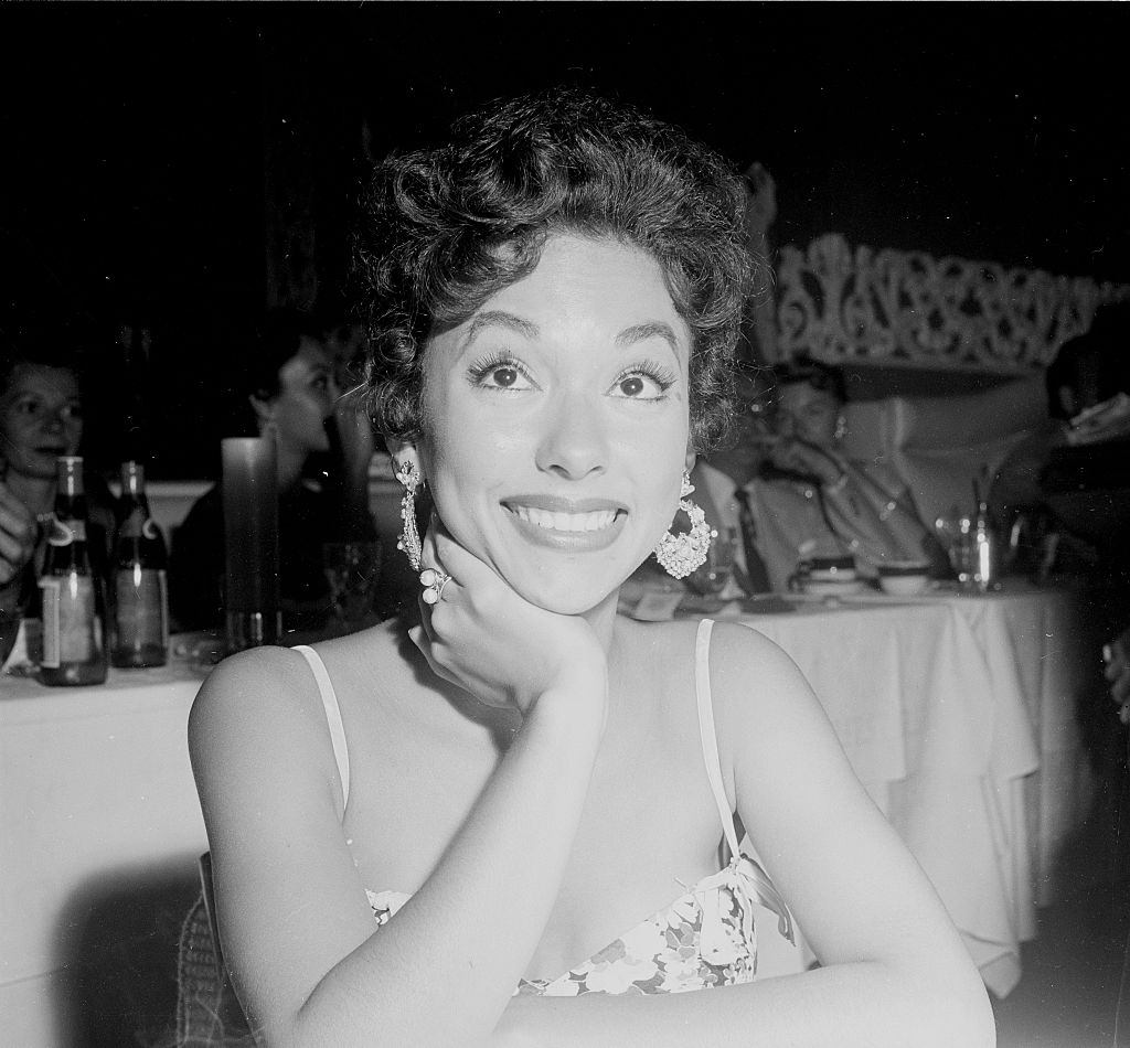 Rita Moreno at Ciro's in Los Angeles, 1954.
