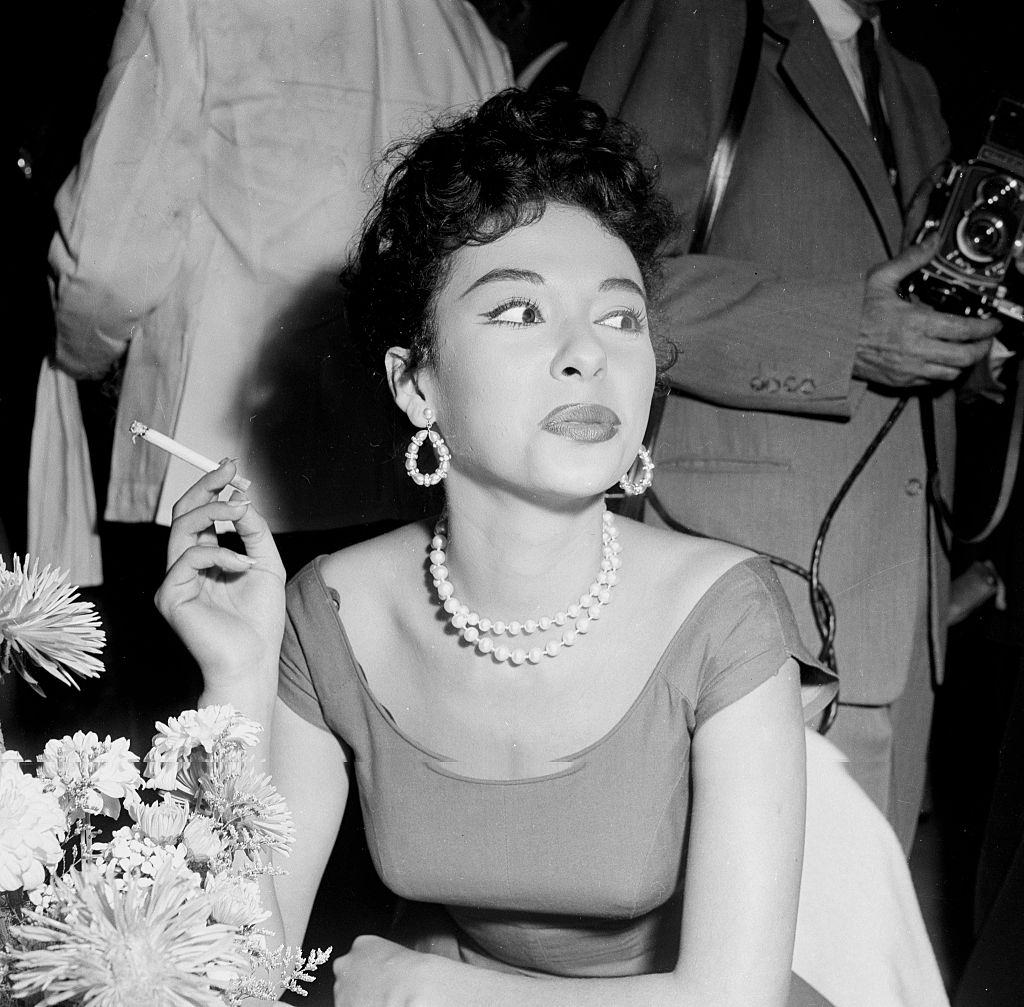 Rita Moreno at a Ciro's, 1954.