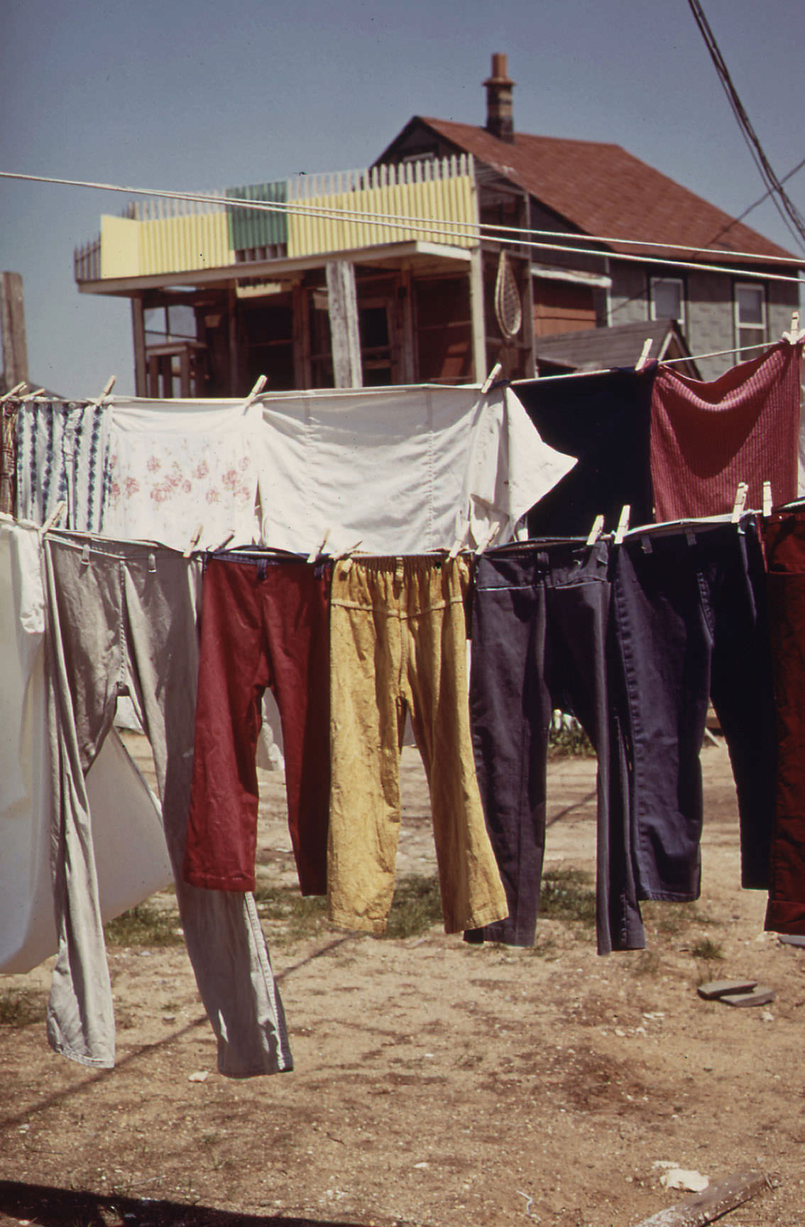 House on Hunter’s Point, Bordering the John F. Kennedy Airport, May 1973