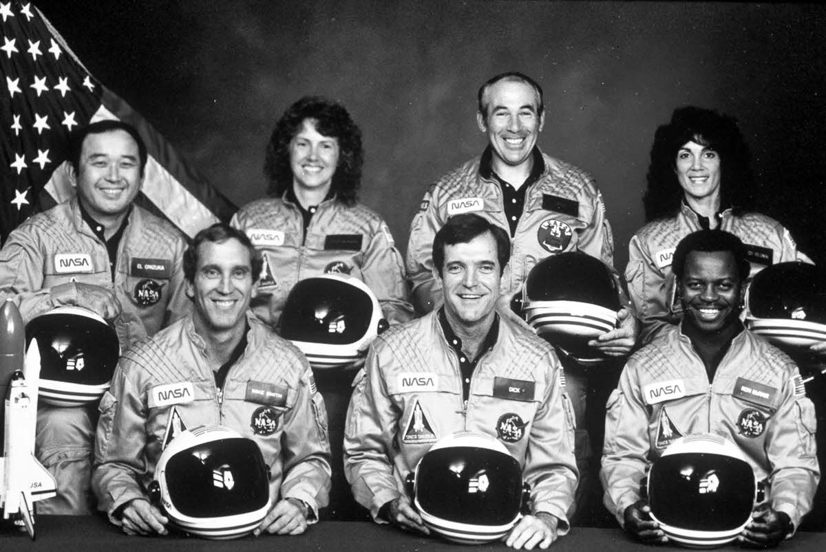 The crew of the Challenger.