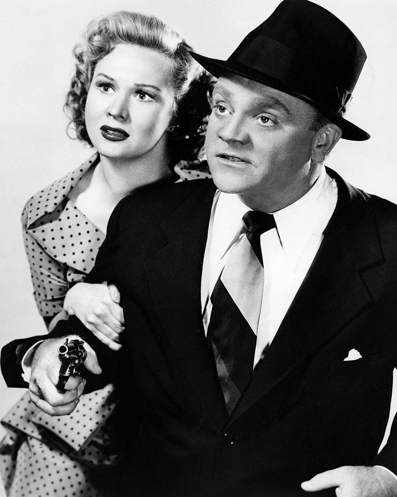 Virginia Mayo with James Cagney, 1949.