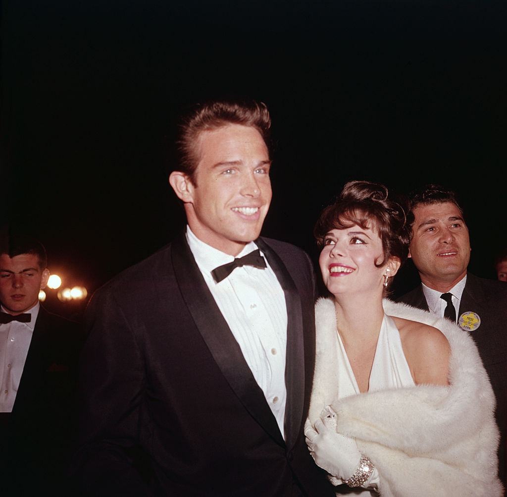 Warren Beatty attend the Academy Awards, Santa Monica, California, April 9, 1962.