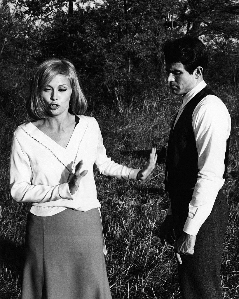 Warren Beatty and Faye Dunaway in 'Bonnie And Clyde', 1967.