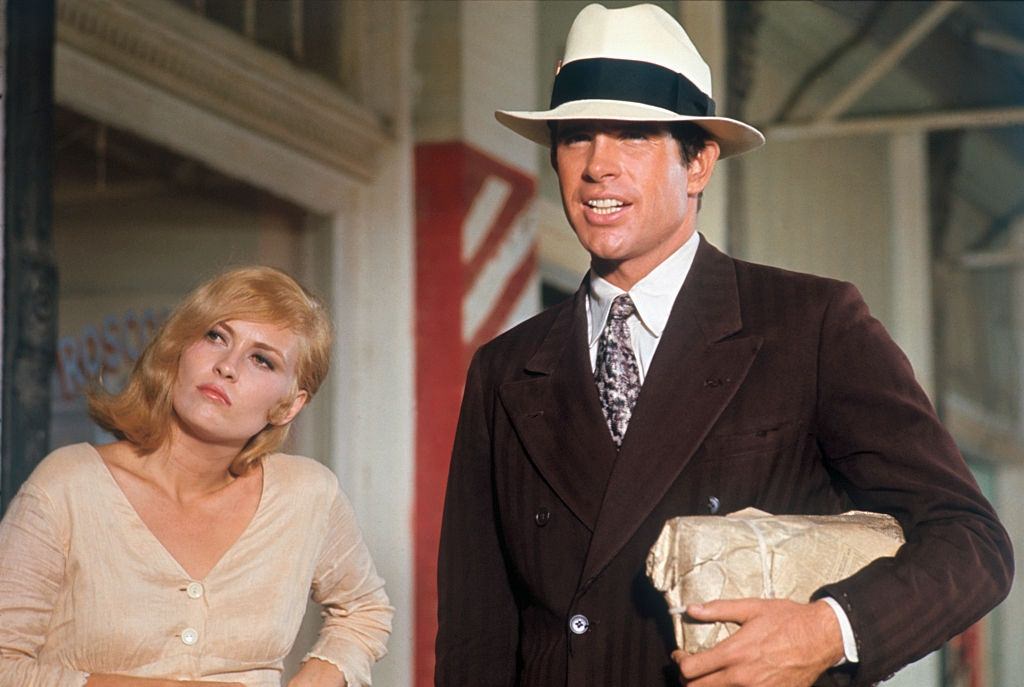 Warren Beatty and Faye Dunaway, 1967.