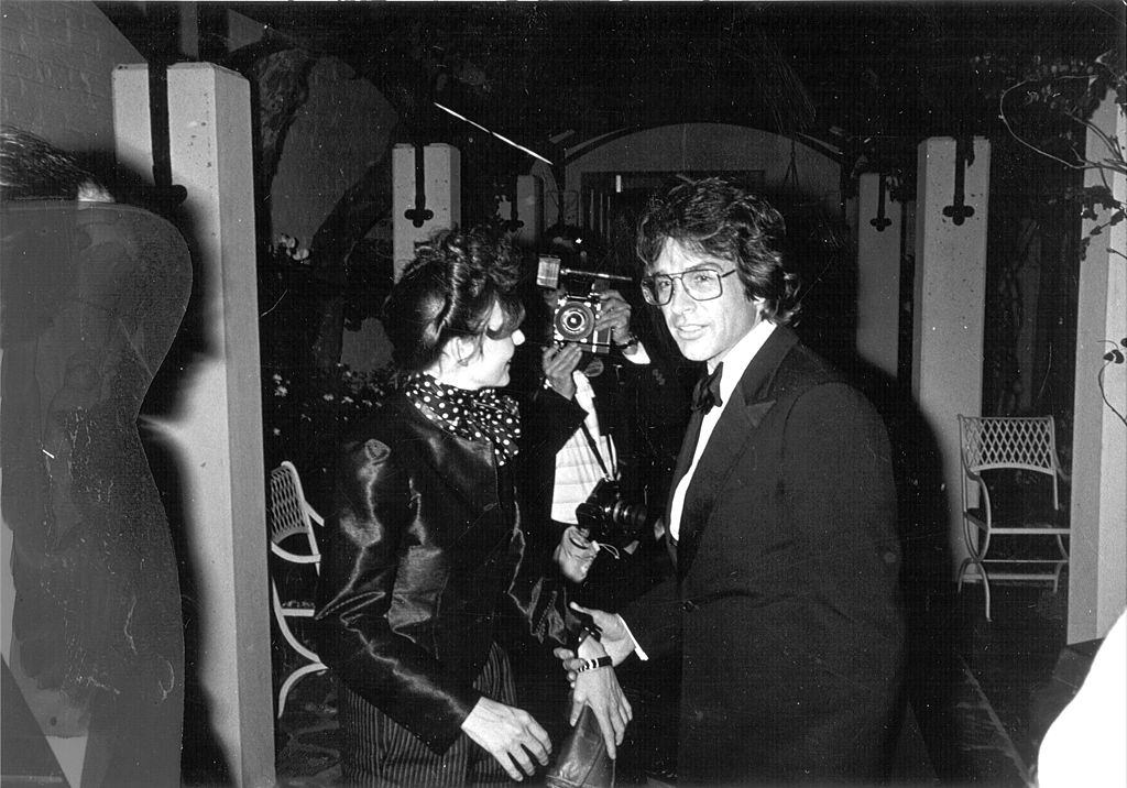 Warren Beatty at a party, 1970.