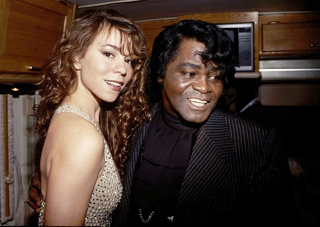 Mariah Carey with James Brown, 1993