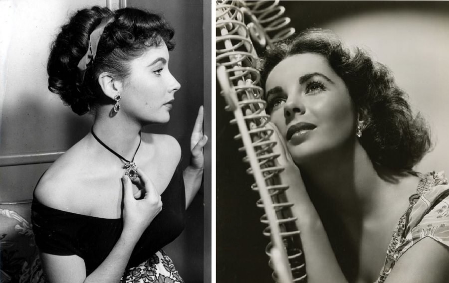 Gorgeous Photos of 16-year-old Elizabeth Taylor during the filming of 'A Date with Judy,' 1948