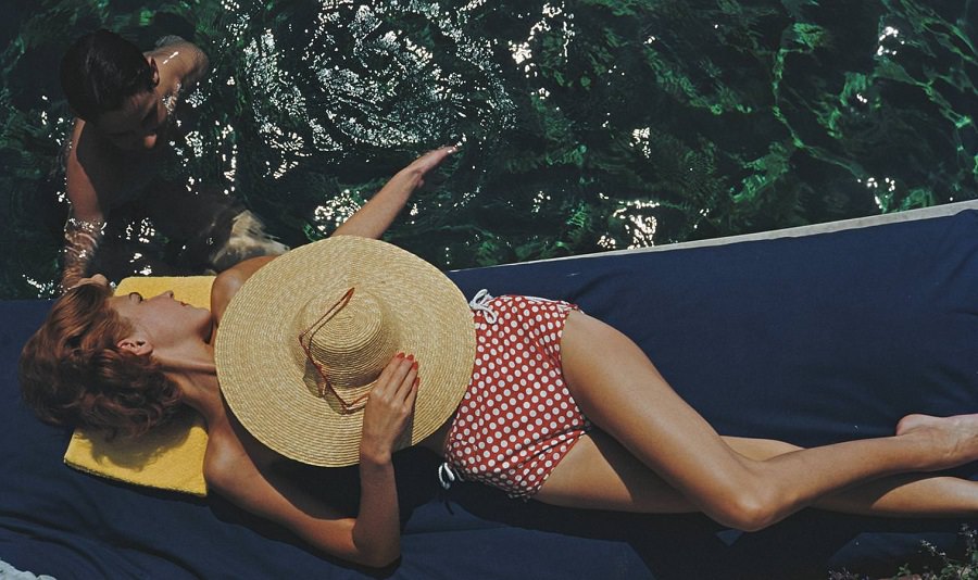 Private life of Celebrities Slim Aarons