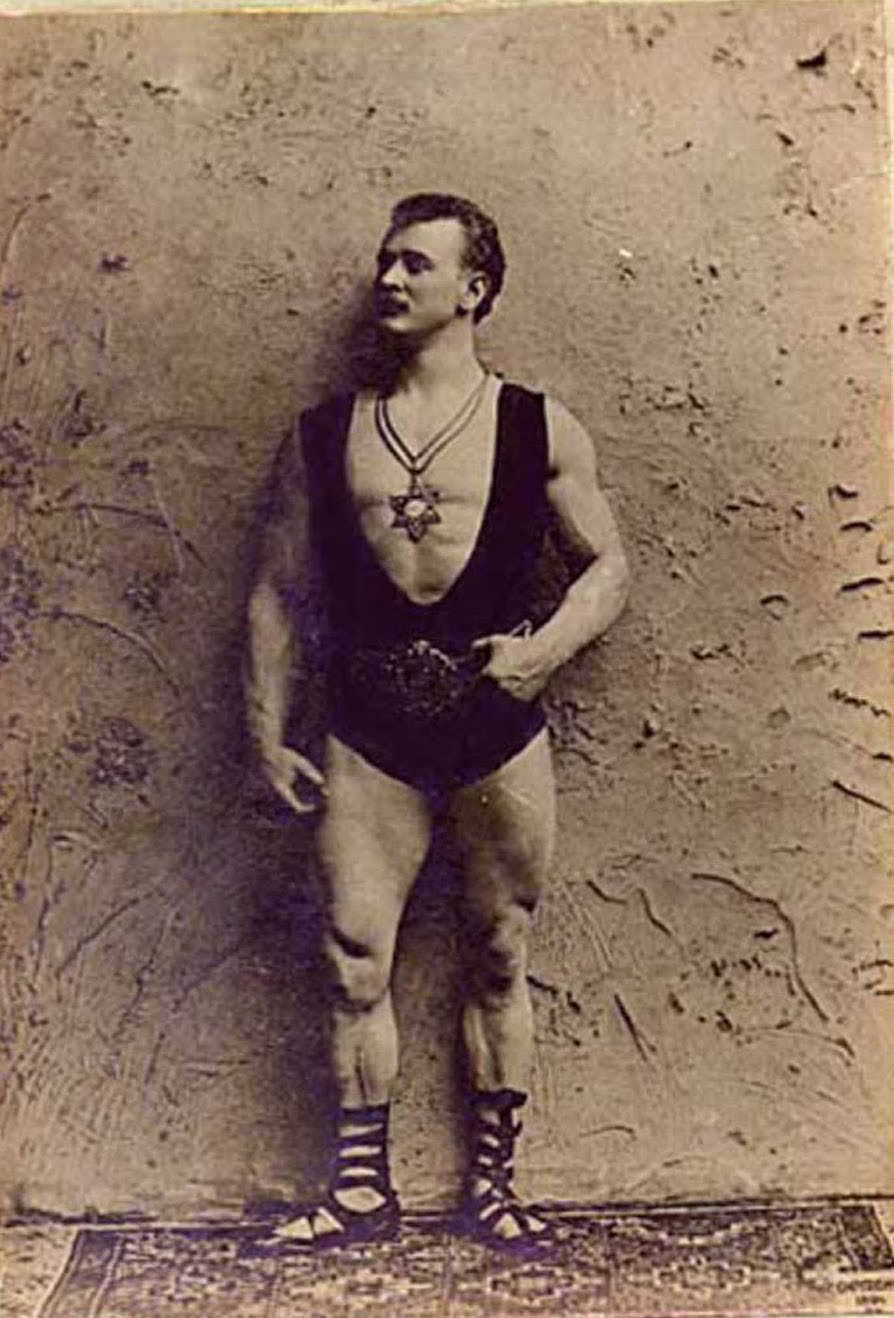 Eugen Sandow, the “Father of Modern Bodybuilding”. 1894.