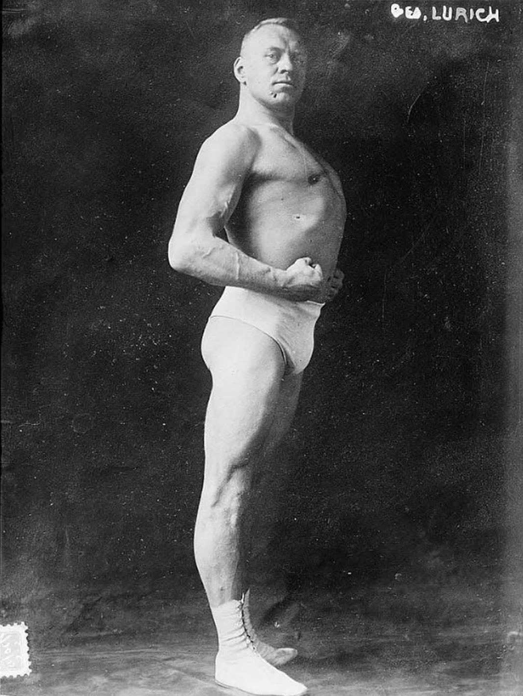 Georg Lurich, 1910.