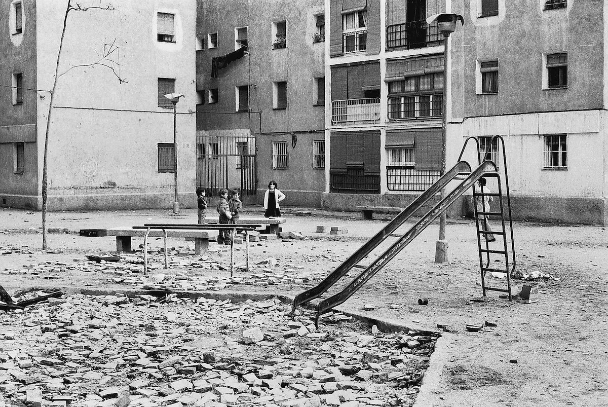 Barri de Sant Roc. Badalona. Barcelona. 1976