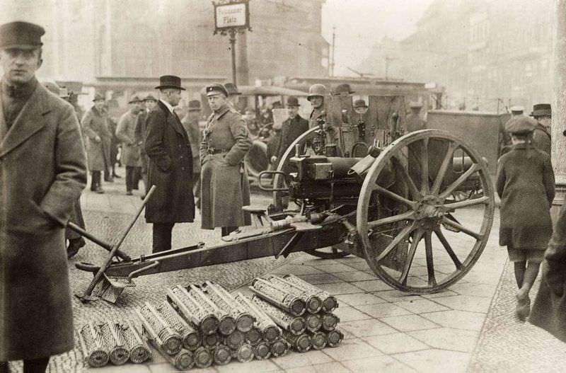 Potsdamer Platz riots, Berlin