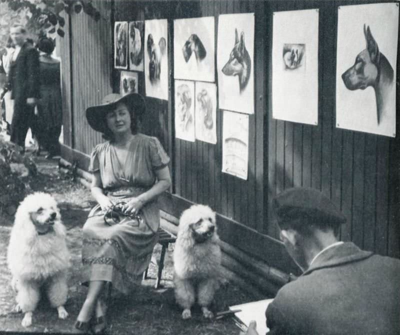 The painter, Berlin