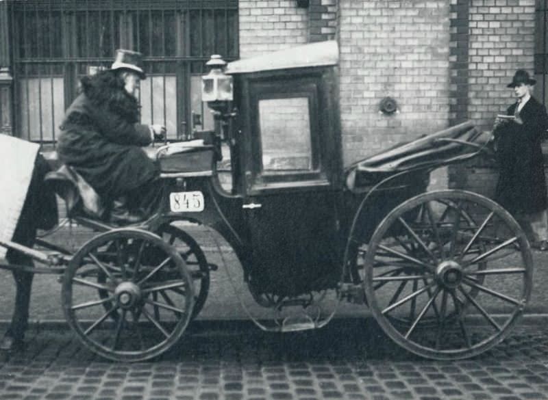 Berlin horse cab