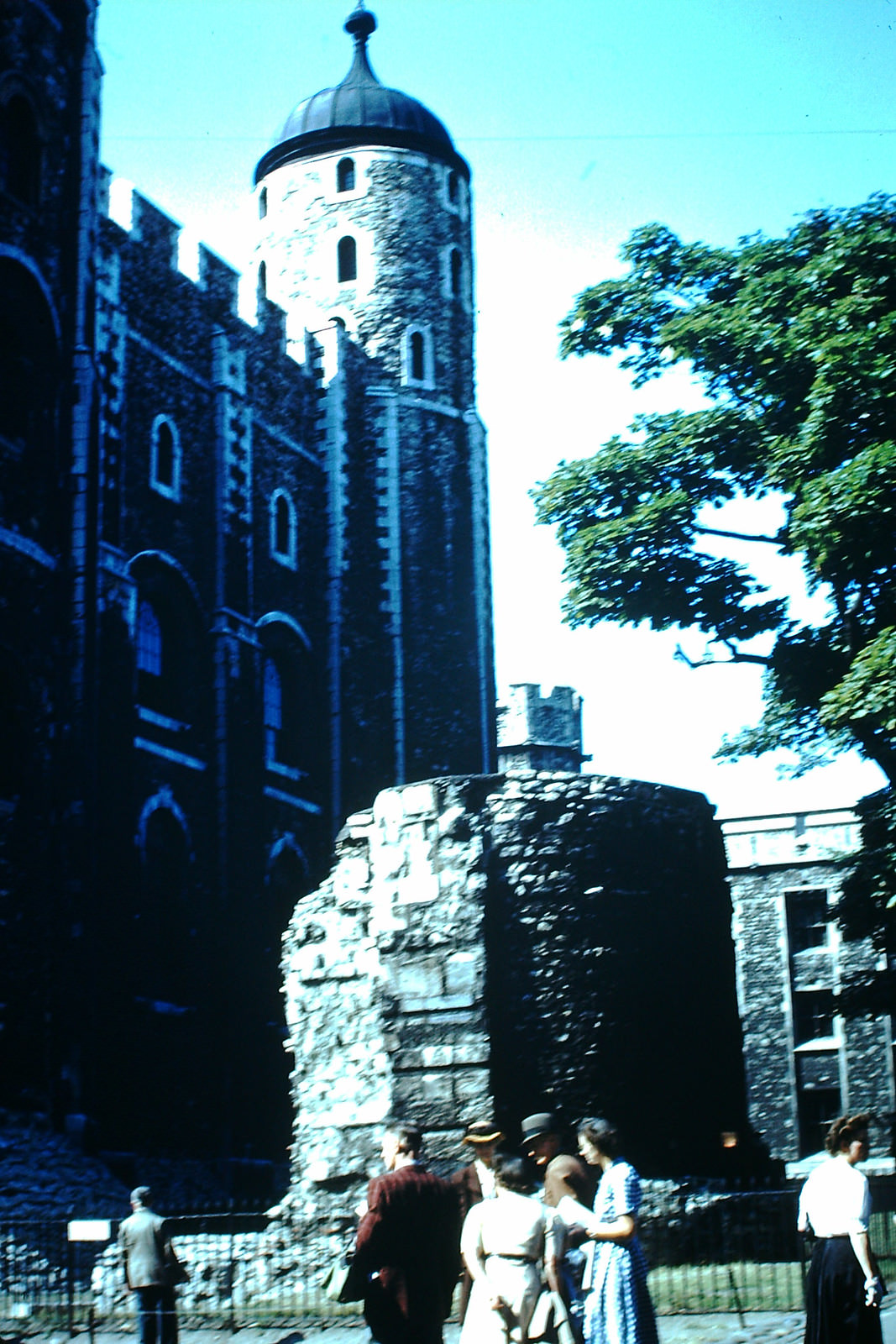 White Tower, London, 1949.